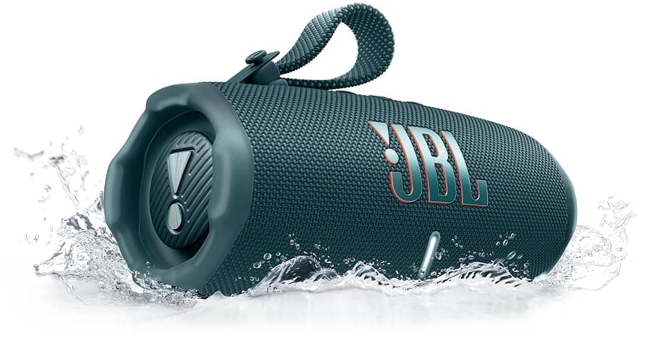 JBL Charge 6, Wireless Portable Bluetooth Speaker, Blue | IP68 Waterproof & Drop-Proof, AI Boost, 28Hrs Playtime, Auracast, Built-in Powerbank, Removable Carrying Strap - Image 1