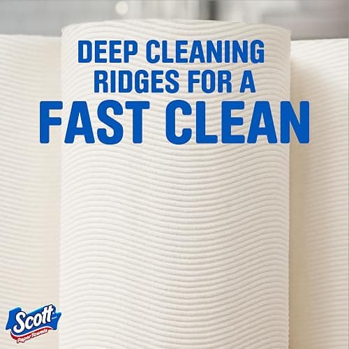 Scott Paper Towels, Choose-A-Sheet, 6 Double Rolls = 12 Regular Rolls (108 Sheets Per Roll) - 108 Sheets (Pack of 6) - White thumbnail 5
