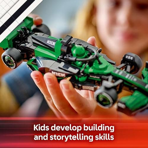 LEGO Speed Champions Kick Sauber F1 Team C44 Race Car Toy - Building Set for Kids, Boys & Girls, Ages 10+ - Toy Car for F1 Fans - Gift Idea for Birthday - 77247 thumbnail 5