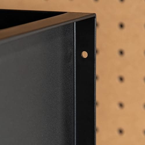 IRIS USA 44-Drawer Small Parts Storage Cabinet, Crafts, Made in USA, Black | Wall-mountable, Stackable, Building Bricks, Screws, Nuts & Bolts, Hardware, Garage Tool Storage thumbnail 8