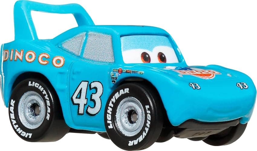 Mattel Disney and Pixar Cars Toy Vehicles 10-Pack, Set of 10 Mini Racers of Favorite Characters from the First Cars Movie (Styles May Vary) thumbnail 5