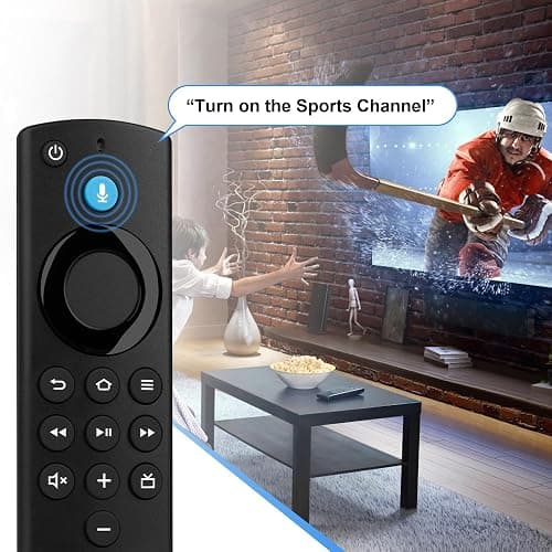 Replacement Voice Remote Control Compatible with Fire TCL Smart TV Lite, Insignia, TVs Cube, Hisense, Pioneer, for TVs Stick (2nd gen/3rd gen/4K Max) with Voice Control thumbnail 3