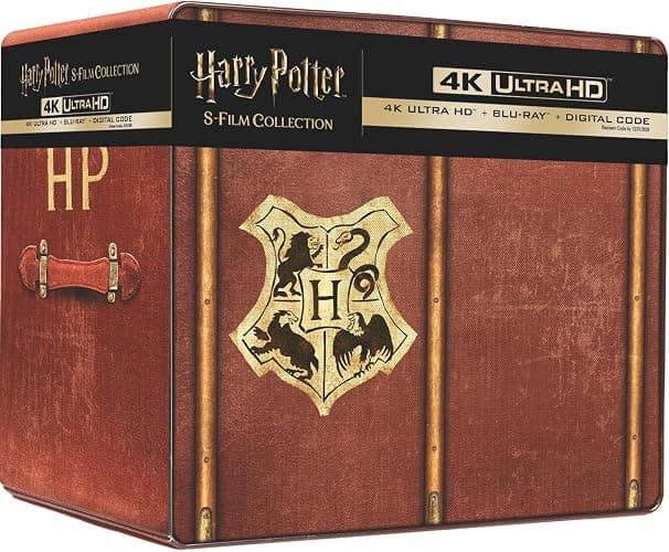 Harry Potter 8-Film Steelbook Library Case (Amazon Exclusive) (4K Ultra HD + Digital) thumbnail 5