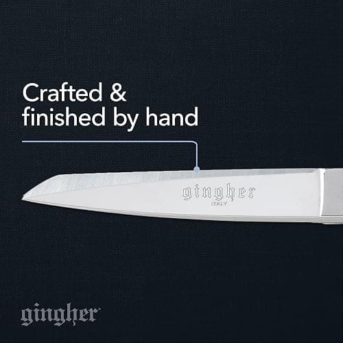 Gingher Dressmaker's Fabric Scissors, 8" Stainless Steel Shears, Sharp Knife Edge Steel Sewing Shears with Protective Sheath for Fabric Cutting and Tailoring thumbnail 5