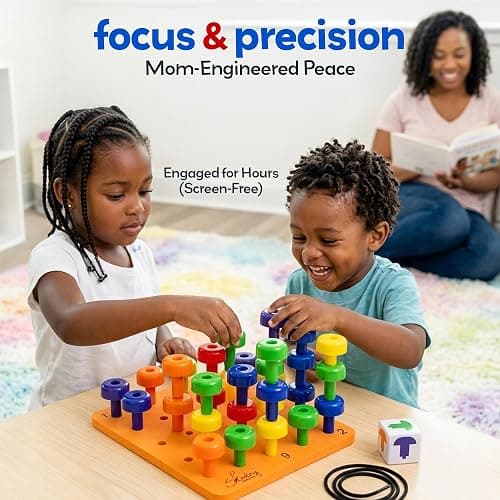 Skoolzy Peg Board Set - 33 Pc thumbnail 8