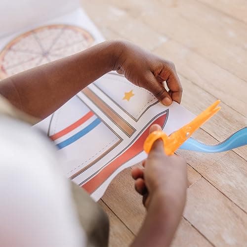 Melissa & Doug Scissor Skills Activity Book With Pair of Child-Safe Scissors (20 Pages) - FSC Certified thumbnail 5