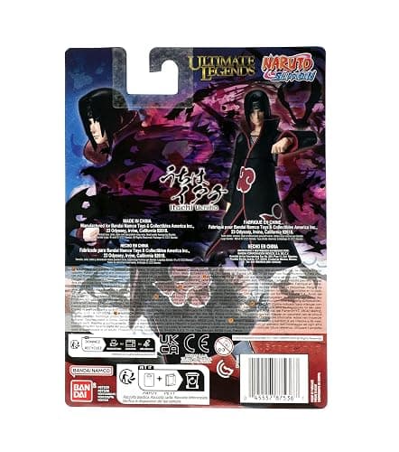 Ultimate Legends - Naruto 5" Itachi Uchiha (Adult) Action Figure thumbnail 8