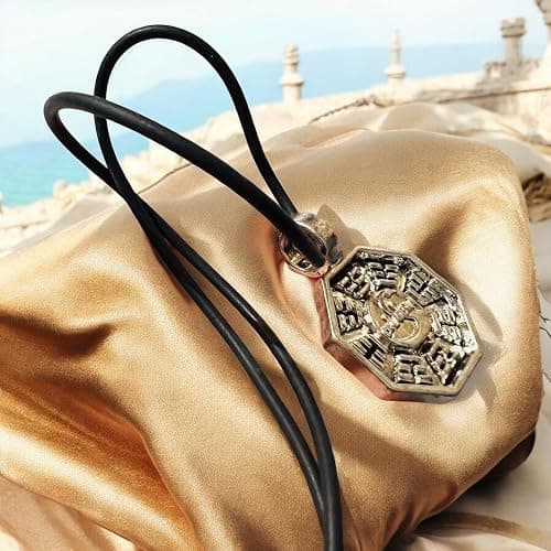PRINCESS CUTENESS STORE Lost TV Series The Dharma Initiative Swan Station Pendant Cord Necklace thumbnail 3