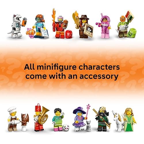 LEGO Minifigures Series 29 6 Pack - Mystery Box Multipack - Birthday Party Favors for Boys & Girls, Ages 6+ - Goodie Bag Stuffers for Kids - 66814 thumbnail 7