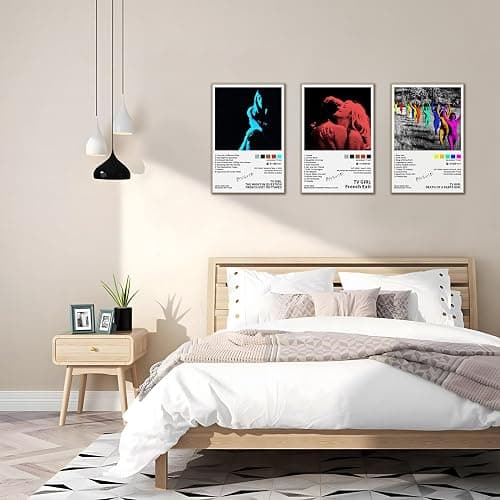 TV Girl Poster Album Cover Posters – Set of 6, 8x12 Inch, Unframed, Music Wall Art for Room Décor, Bedroom Aesthetic, Dorm Room, Rap Fan Gift, Unique Wall Decor for Home or Office (h) thumbnail 6