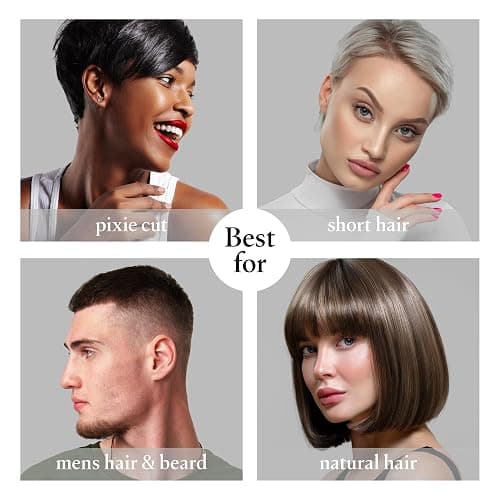 Red by Kiss Pencil Flat Iron up to 450°F Thin Small Tourmaline Ceramic Plate 0.3 inch (3/10") for Women and Men, Short to Medium Hair, Pixie Cut, Bangs, Edges.. A Travel Pouch and a Glove Included thumbnail 4
