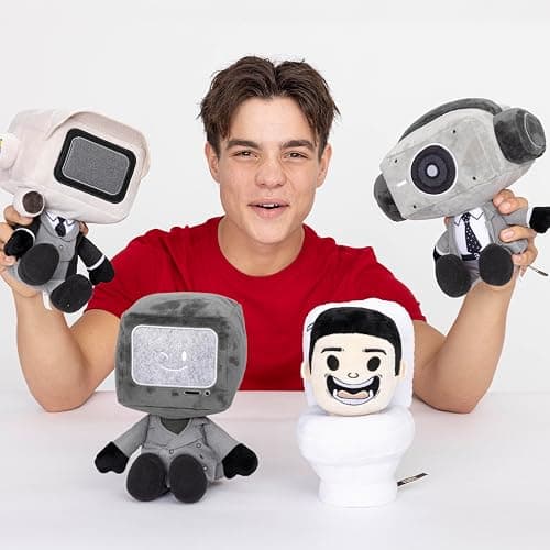 Skibidi Toilet Mystery Plush – Collectible Plush, All-New Collectibles, Officially Licensed Skibidi Toilet Merch thumbnail 2