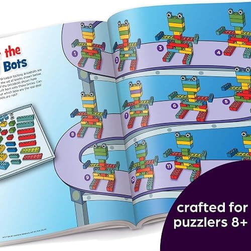Ultimate Puzzle Challenge!: 125+ Brain Games for Kids, Mazes, Brain Teasers, Word Searches, Crossword Puzzles, Sudoku, Logic Puzzles and More, Kids Activity Book (Highlights Jumbo Books & Pads) thumbnail 6