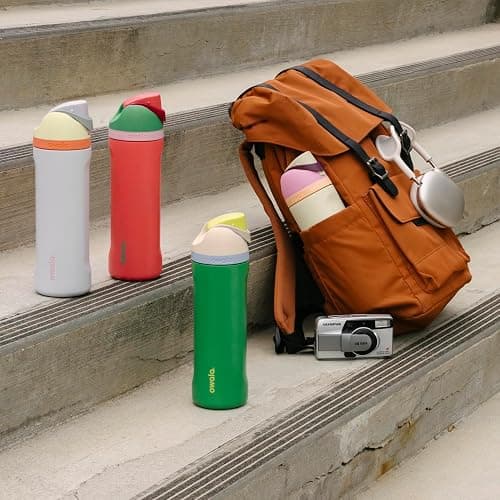 Owala FreeSip Stainless Steel Water Bottle 24 oz Denim thumbnail 2