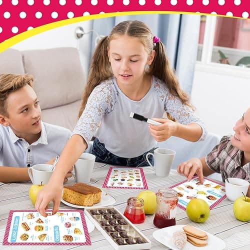 Yinkin 6 Pcs Pretend Restaurant Menu for Kids Restaurant Order Pads Erasable Pen Food Diner Play Set for Kids Toddler Role Play Accessories thumbnail 3