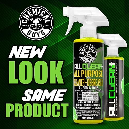 Chemical Guys, All Clean+ Citrus All-Purpose Cleaner, Dilutable, 16 fl oz | Citrus all-purpose cleaner cuts grease, grime and dirt on interior and exterior surfaces, dilutable to any strength thumbnail 9