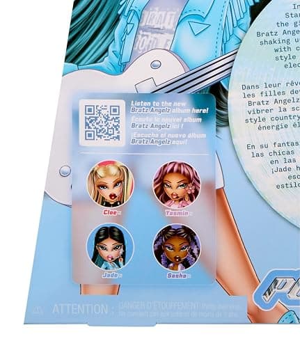Bratz Pop Starz Jade Fashion Doll with Accessories and Charm thumbnail 16