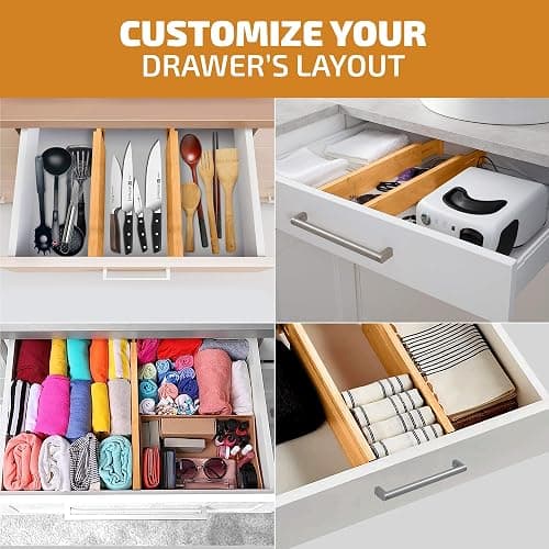 Bamboo Drawer Dividers thumbnail 6