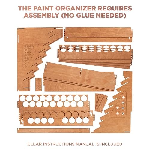 NEEDED - Citadel Paint Organizer for 87 Bottles and 14 Brushes  thumbnail 3
