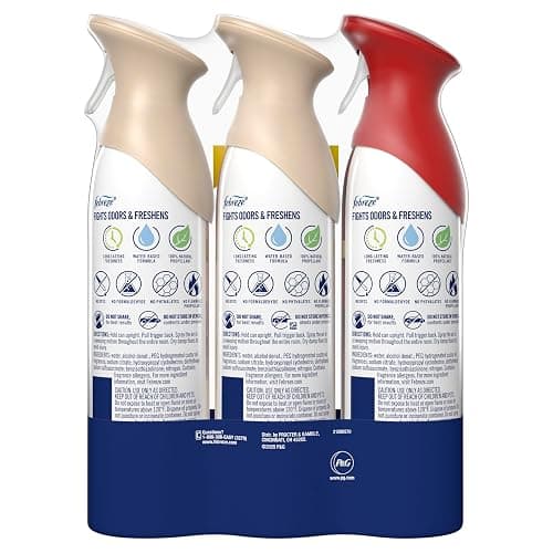 Febreze Odor-Fighting Air Freshener Spray, Room Spray, Crisp Fall Breeze, Cuddle Weather & Baked Cinnamon Apple Air Mist, 8.1 oz, 3ct thumbnail 13