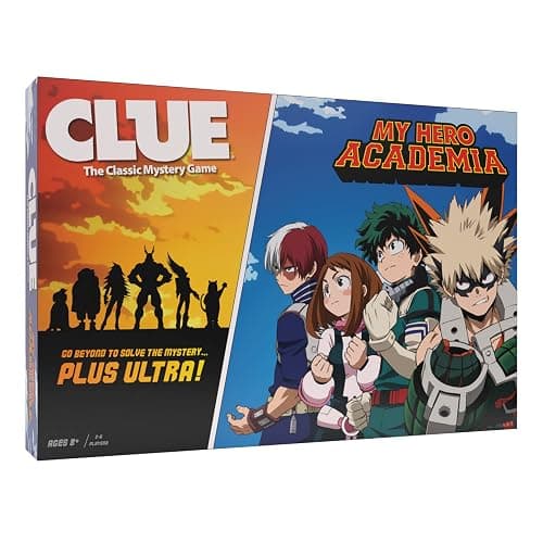 CLUE: My Hero Academia | Featuring Characters & Locations from My Hero Academia | Officially-Licensed My Hero Academia Anime TV Show Game & Merchandise - Image 1