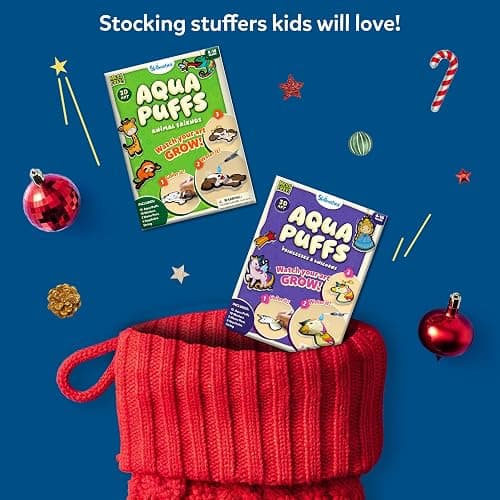 Skillmatics 3D Art Kit - Aqua Puffs Animals, Stocking Stuffers, Paint by Number Craft for Kids, DIY Color & Inflate Activity, Travel & Chirstmas Gift for Girls & Boys Ages 4, 5, 6, 7, 8, 9, 10 thumbnail 3