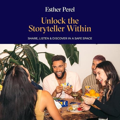 ESTHER PEREL Where Should We Begin? A Game of Stories - Conversation Cards for Friends & Partners - Interactive Couples Game with 200 Prompt Cards - 2-6 Player - Card Games for Couples & Date Night thumbnail 7