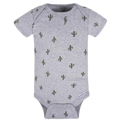 Gerber Baby Girls' 8-pack Short Sleeve Onesies Bodysuits thumbnail 8