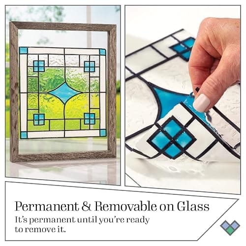 Gallery Glass PROMOGGJL22 Jewel Tones Stained Glass Painting Kit, 8 Piece Glass Paint Set for DIY Arts and Crafts, Perfect for Beginners and Artists thumbnail 5