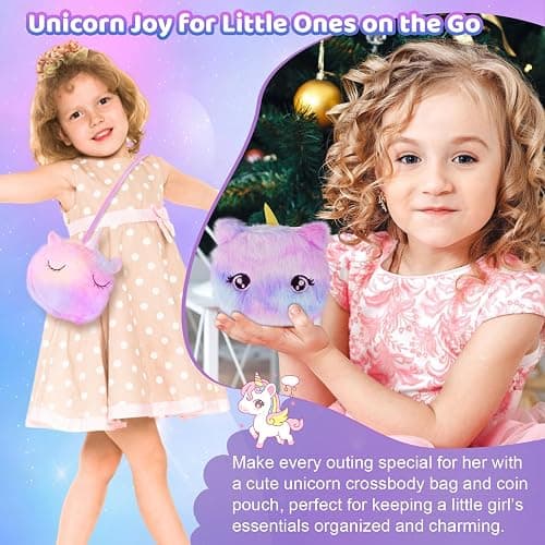 Jenria Unicorn Gift for Girls, Kindergarten Graduation Gifts, Birthday Gifts for Girls Age 3 4 5 6 7 8 9 10 Years Old Girl, Gift Ideas, Girls Toys Age 6-8, Unicorn Toys for Daughter, Niece thumbnail 5