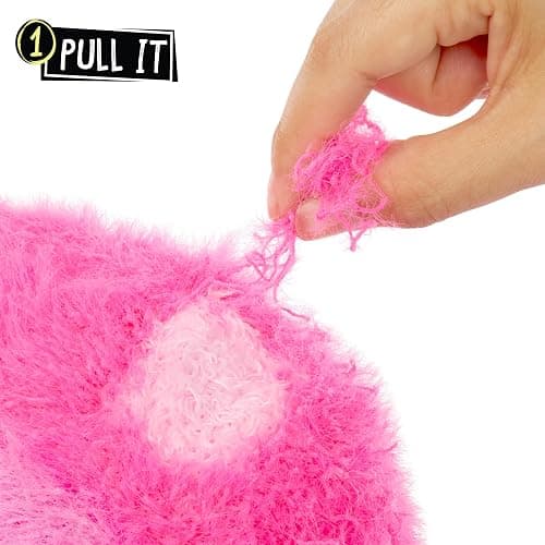 Fluffie Stuffiez Rainbow Large Collectible Feature Plush 11" - Surprise Reveal Unboxing with Huggable ASMR Fidget DIY Fur Pulling, Ultra Soft Fluff thumbnail 5
