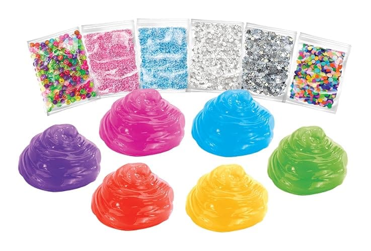 CRA-Z-Slimy Bold & Brite 8 Count, Stretchy & Colorful Premade Slime Collection, Ages 6 and Up thumbnail 4
