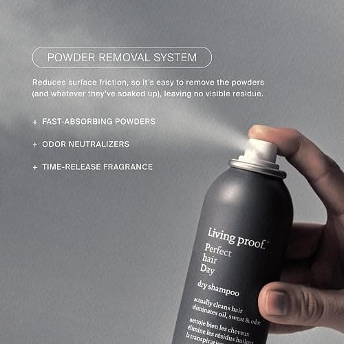 Living Proof Perfect Hair Day Dry Shampoo – Absorbs Oil, Sweat, Odor, Cleans Hair, Fresh Scent, Detoxifies Scalp for Women and Men thumbnail 6