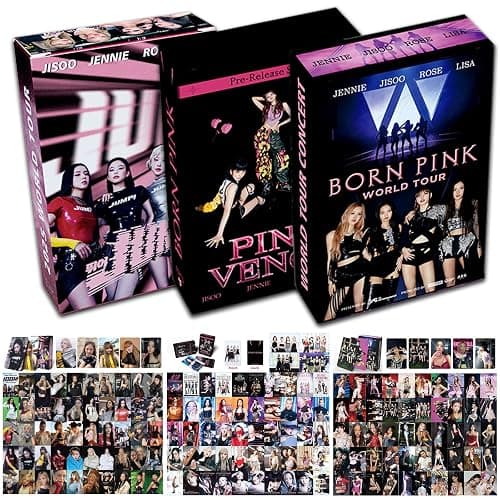 KPOPBTS Born Pink Photocards New Album 165 PCS/3 Pack Lomo Cards Gift for Blink Boys and Girls - Image 1