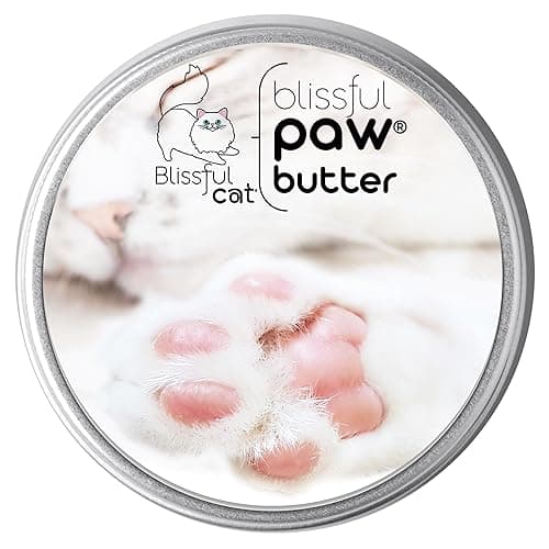 The Blissful Cat Paw Butter, Moisturizer for Dry Paw Pads, Softens and Protects Rough Feet, Versatile, Lick-Safe Balm, 2 oz. - Image 1