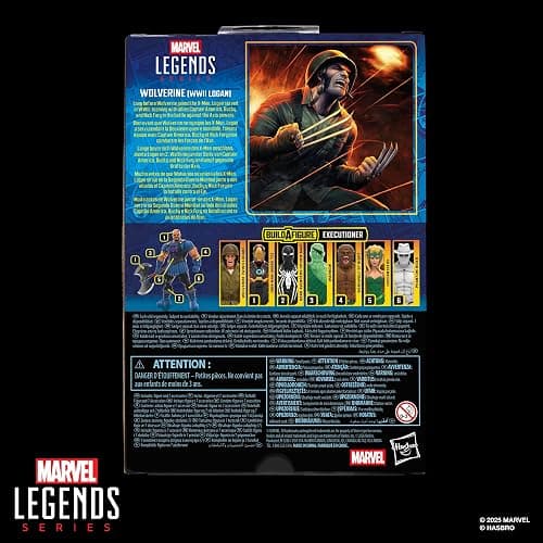 Marvel Legends Series Wolverine (WWII Logan), X-Men Comics Collectible 6-Inch Scale Action thumbnail 11
