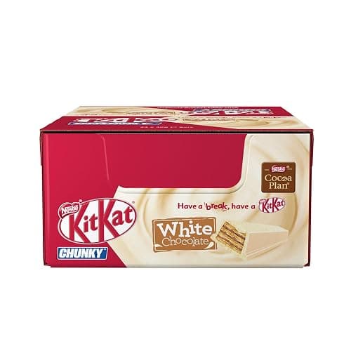 KITKAT Chunky White Chocolate Bar, Pack of 24 thumbnail 3