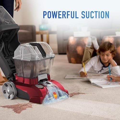 Hoover PowerScrub Deluxe Carpet Cleaner Machine for Carpet and Upholstery, Deep Cleaning Carpet Shampooer Machine with Multi-Purpose Tools, Pair Carpet Cleaner Solution thumbnail 2