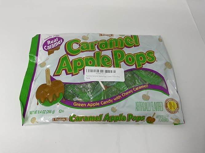 Tootsie Caramel Apple Pops Green 9.4 oz Bag thumbnail 6