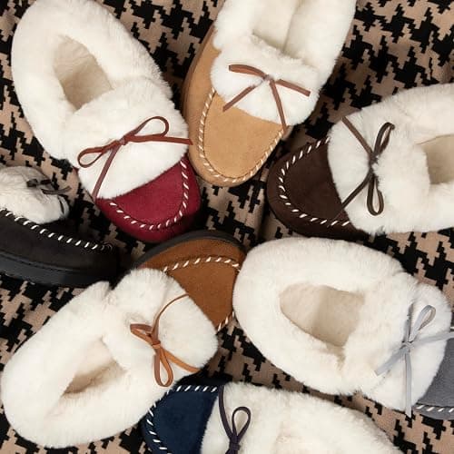 RockDove Women's Trapper Moc Memory Foam Slipper Gift Ready thumbnail 6