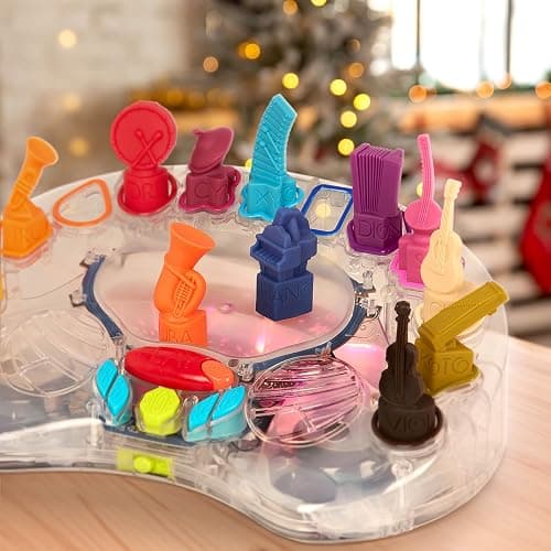 B. toys - B. Symphony Musical Toy Orchestra for Kids 3+ Years– 13 Musical Instruments for Classical Music for Babies and Toddlers – Interactive Kids Music Toys with Lights and 15 Songs thumbnail 2