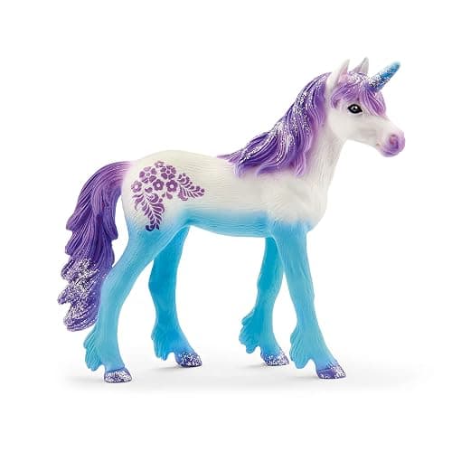 Schleich bayala, Collectible Unicorn Toy Figure for Girls and Boys, Olaria Unicorn Figurine (Spring Series), Ages 5+ - Image 1