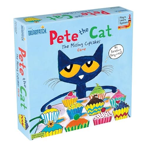 Briarpatch Pete the Cat The Missing Cupcakes Game, Fans of Pete the Cat Books, Ages 3+ thumbnail 4