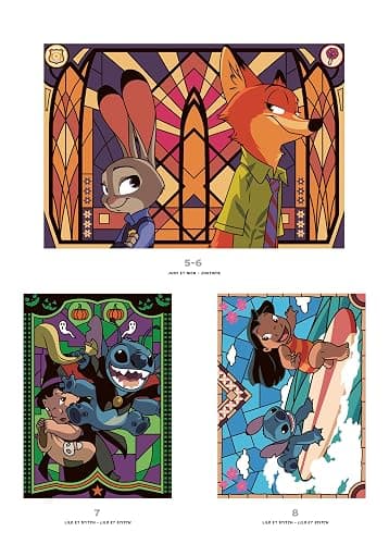 Coloriages mystères Disney - Vitraux Tome 2 thumbnail 4