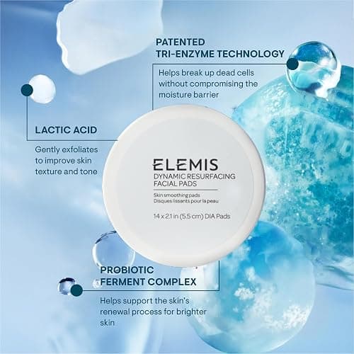 ELEMIS Dynamic Resurfacing Facial Pads, Gentle Textured Treatment Facial Exfoliating Pads thumbnail 5