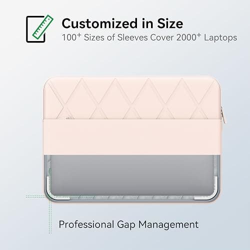 Smatree Laptop Sleeve for 14 inch Lenovo ThinkPad X1 2-in-1 Gen 9, for ThinkPad X1 Carbon Gen 10/11/12/13 Aura Edition, for ThinkPad X1 Yoga Gen 6/7/8 2 in 1, Case with Accessory Pocket, Pink (E420P) thumbnail 5