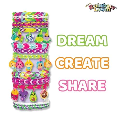 Rainbow Loom® Loomi-Pals™ Mini Combo Set, Features 60 Cute Assorted Loomi-Pals Charms, 1 Happy Loom, 2100 Colorful Bands All in a Carrying Case for Boys and Girls 7+ thumbnail 3