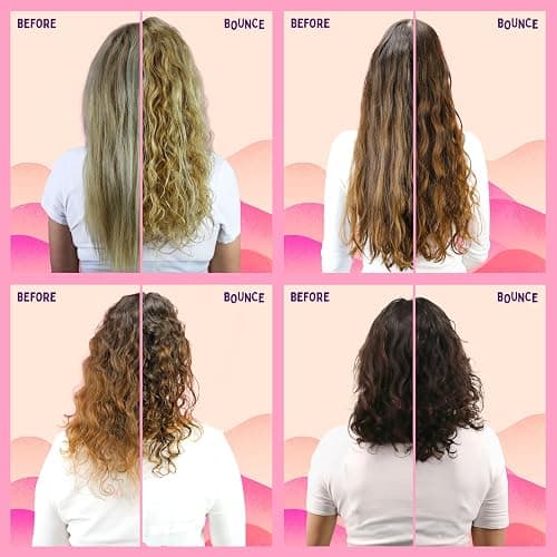 Aussie Bouncy Curls Set with Shampoo, Conditioner & Leave In Conditioner Curl Cream (300/225/160ml). Moisturize Curly & Wavy Hair, Anti-Frizz. With Coconut, Jojoba & Macadamia Nut Oil, Silicone free. thumbnail 2