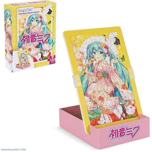 Hatsune Miku Japanese Virtual Singer Collectable Portrait Micro Puzzle – Kimono Design | 150 Pieces, Compact & Detailed | Perfect for Teens, Kidults, & Adult Collectors thumbnail 6