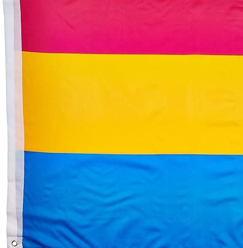 Pansexual Pride Flag - New Ultrabreeze Series - 3x5ft Polyester - Pan Omnisexual LGBT Pride! thumbnail 3